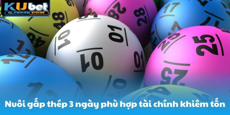 Nuôi lô gấp thép 3 ngày phù hợp với ai sở hữu tài chính khiêm tốn